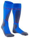 Miniatuur Falke, SK4 Advanced Compression Light compressiesokken heren Olympic blauw, grijs 