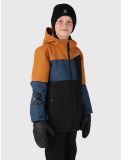 Miniatuur Brunotti, Flynnery ski-jas kinderen Black blauw, bruin, zwart 