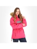 Miniatuur Geographical Norway, Bridget New 068 ski-jas dames fuschia roze 