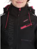 Miniatuur Geographical Norway, Reine softshell ski-jas dames Black / Pink roze, zwart 