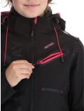 Miniatuur Geographical Norway, Reine softshell ski-jas dames Black / Pink roze, zwart 