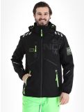 Miniatuur Geographical Norway, Robin Men softshell ski-jas heren Black zwart 