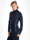 Miniatuur Helly Hansen, W Lifa Merino Midweight 1/2 Zip skipully dames Navy blauw 