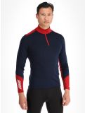 Miniatuur Helly Hansen, Lifa Merino Midweight 1/2 Zip skipully heren Navy blauw 