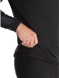 Miniatuur Helly Hansen, Lifa Merino Midweight Crew thermoshirt heren Black zwart 