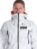 Miniatuur Helly Hansen, Sogn Shell 2.0 hardshell ski-jas heren Grey Fog Snow Camo AOP grijs, wit 