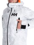 Miniatuur Helly Hansen, Sogn Shell 2.0 hardshell ski-jas heren Grey Fog Snow Camo AOP grijs, wit 