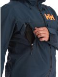 Miniatuur Helly Hansen, Sogn Shell 2.0 hardshell ski-jas heren Midnight blauw 