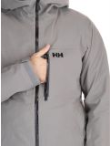 Miniatuur Helly Hansen, Swift 3L Shell hardshell ski-jas heren Concrete grijs 