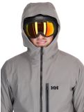 Miniatuur Helly Hansen, Swift 3L Shell hardshell ski-jas heren Concrete grijs 