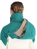 Miniatuur Helly Hansen, W Alphelia ski-jas dames Emerald Snow groen, wit 