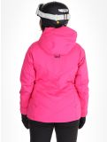 Miniatuur Helly Hansen, W Alpine Insulated ski-jas dames Dragon Fruit Black roze, zwart 