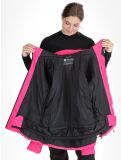 Miniatuur Helly Hansen, W Alpine Insulated ski-jas dames Dragon Fruit Black roze, zwart 