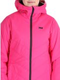 Miniatuur Helly Hansen, W Alpine Insulated ski-jas dames Dragon Fruit Black roze, zwart 