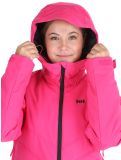 Miniatuur Helly Hansen, W Alpine Insulated ski-jas dames Dragon Fruit Black roze, zwart 