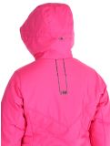 Miniatuur Helly Hansen, W Alpine Insulated ski-jas dames Dragon Fruit Black roze, zwart 