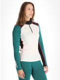 Miniatuur Helly Hansen, W Lifa Merino Midweight 1/2 Zip skipully dames Emerald groen 