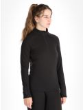 Miniatuur Helly Hansen, W Lifa Merino Midweight 1/2 Zip skipully dames Black zwart 