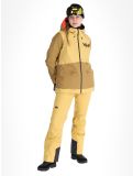 Miniatuur Helly Hansen, W Powchaser 2.0 ski-jas dames Sand geel 