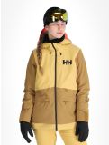 Miniatuur Helly Hansen, W Powchaser 2.0 ski-jas dames Sand geel 