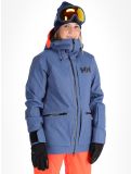 Miniatuur Helly Hansen, W Powderqueen 3.0 ski-jas dames Deep Fjord blauw 