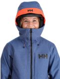 Miniatuur Helly Hansen, W Powderqueen 3.0 ski-jas dames Deep Fjord blauw 