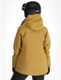 Miniatuur Helly Hansen, W Snowplay Long Insulated ski-jas dames Lynx geel 