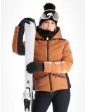 Miniatuur High Society, Alyssa ski-jas dames Marone / Black bruin, zwart 