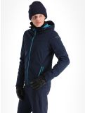 Miniatuur Icepeak, Biggs softshell ski-jas heren dark blauw 