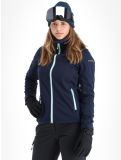 Miniatuur Icepeak, Boise softshell ski-jas dames blauw 