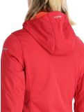 Miniatuur Icepeak, Boise softshell ski-jas dames Cranberry rood 