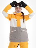 Miniatuur Icepeak, Curran ski-jas dames Yellow geel, grijs 