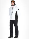 Miniatuur Icepeak, Easton ski-jas heren Natural White wit 