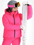 Miniatuur Icepeak, Eastport ski-jas dames Raspberry rood 