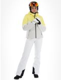 Miniatuur Icepeak, Eleele ski-jas dames Light Yellow geel, grijs, wit 