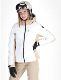 Miniatuur Icepeak, Eleele ski-jas dames Optic White wit 