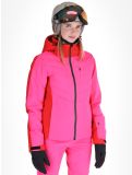 Miniatuur Icepeak, Eleele ski-jas dames Raspberry rood 