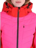 Miniatuur Icepeak, Eleele ski-jas dames Raspberry rood 