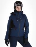 Miniatuur Icepeak, Fayette ski-jas dames Dark Blue blauw 