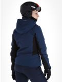 Miniatuur Icepeak, Fayette ski-jas dames Dark Blue blauw 