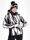 Miniatuur Icepeak, Flippin ski-jas dames Black White wit, zwart 