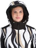 Miniatuur Icepeak, Flippin ski-jas dames Black White wit, zwart 