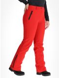 Miniatuur Icepeak, Frechen softshell skibroek dames Coral-Red rood 