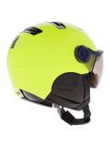 Miniatuur Kask, Piuma-R Firefly skihelm met vizier unisex Yellow geel 