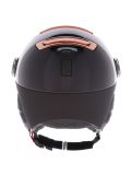 Miniatuur Kask, Piuma-R Chrome Visor skihelm met vizier unisex Black/Pink Gold roze, wit 