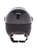 Miniatuur Kask, Piuma-R Elite skihelm met vizier unisex Carbon/Black zwart 