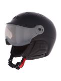 Miniatuur Kask, Piuma-R Shadow Visor skihelm met vizier unisex Black zwart 