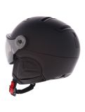 Miniatuur Kask, Piuma-R Shadow Visor skihelm met vizier unisex Black zwart 