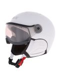 Miniatuur Kask, Piuma-R Shadow Visor skihelm met vizier unisex White wit 