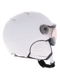 Miniatuur Kask, Piuma-R Shadow Visor skihelm met vizier unisex White wit 